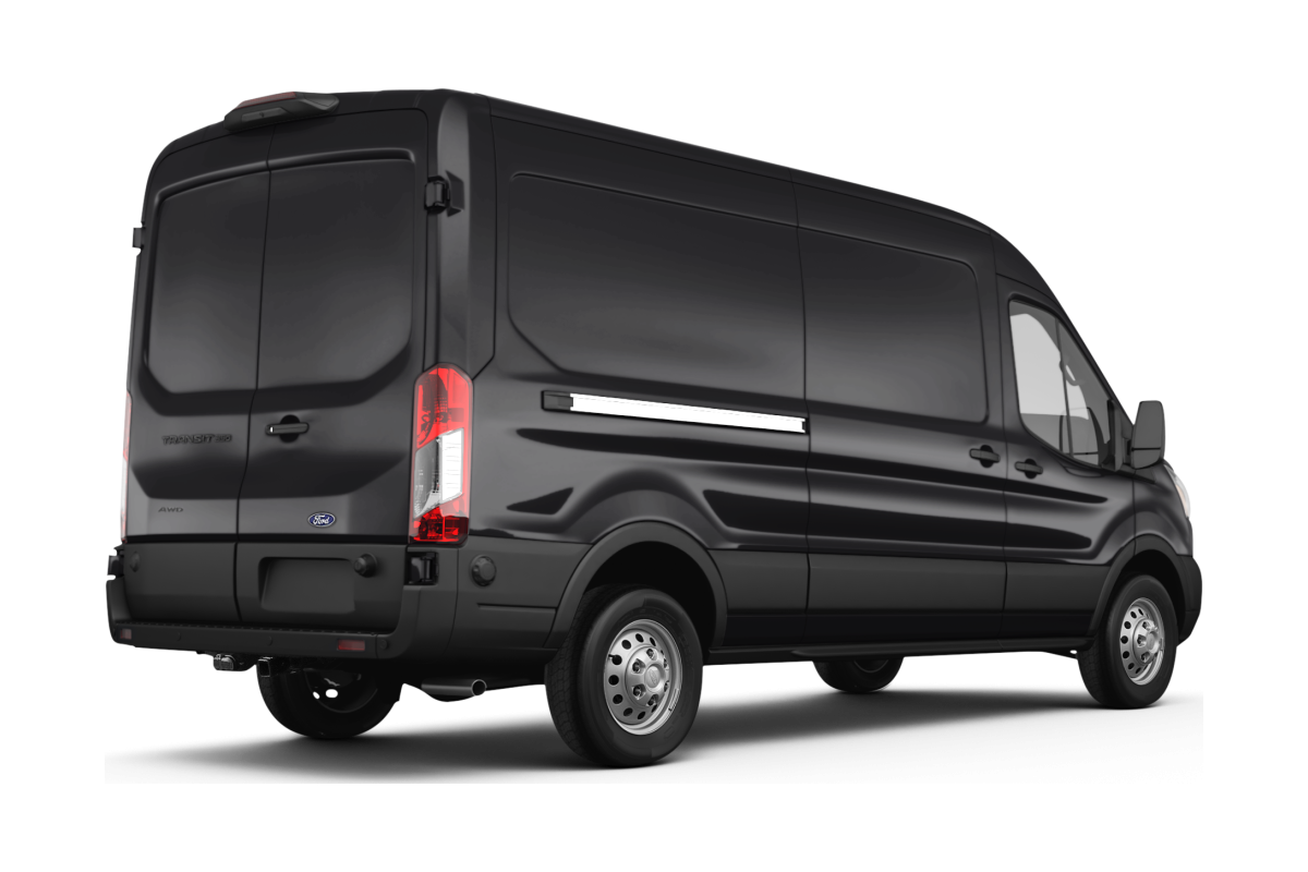Ford Transit - Back view Ford Transit - Back view